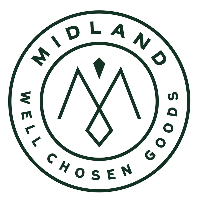 Here at Midland we believe in makers.  In creating a space to heighten your senses and support your values. We believe in quality goods, textural aesthetics, and intentional sustainability.