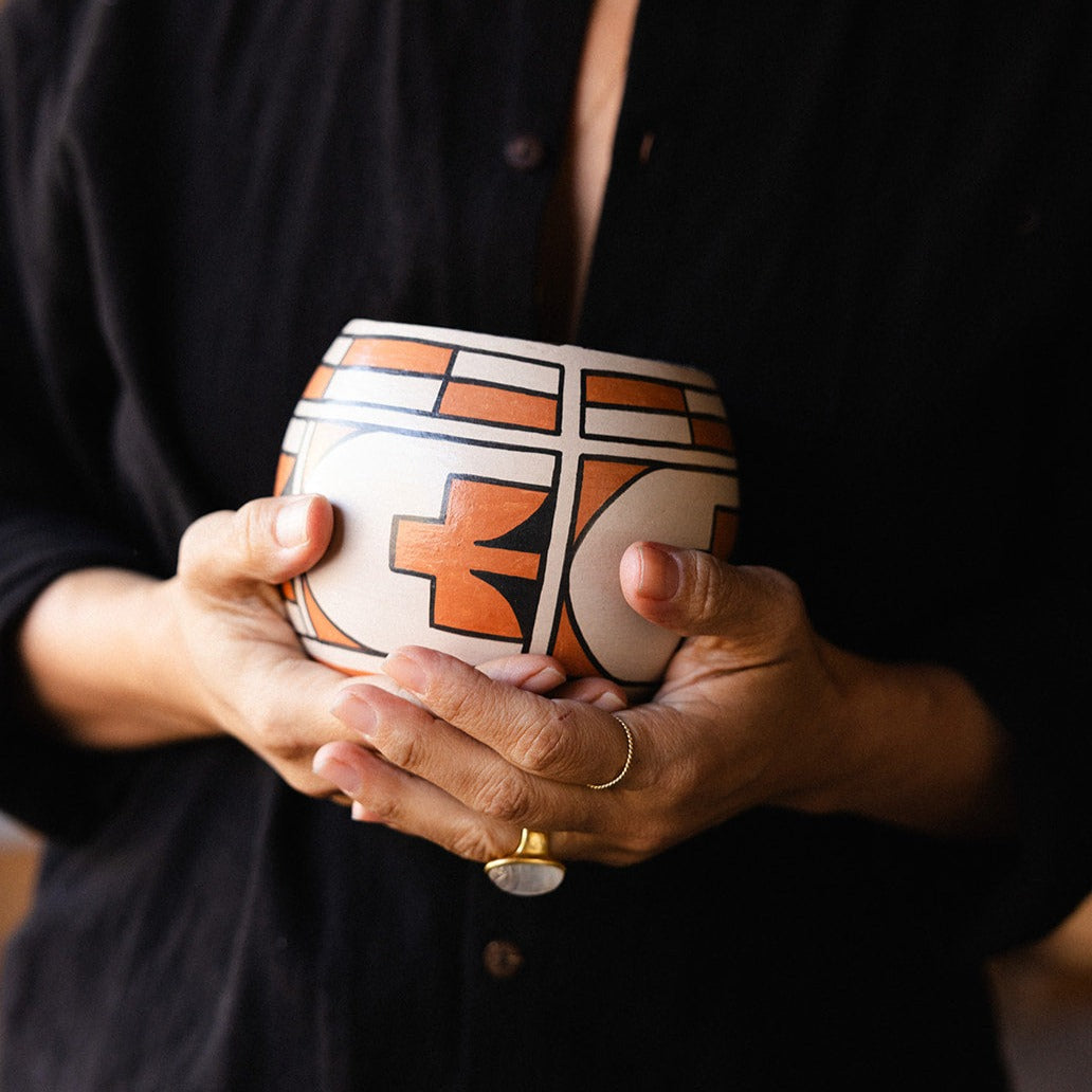 Santo Domingo Pueblo Pottery by Vicky Calabaza – Midland Shop