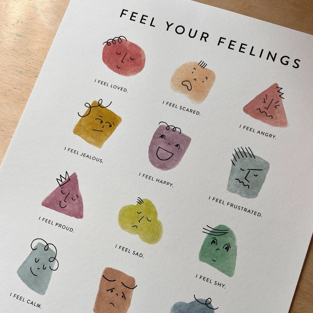 Feel Your Feelings Print – Midland Shop